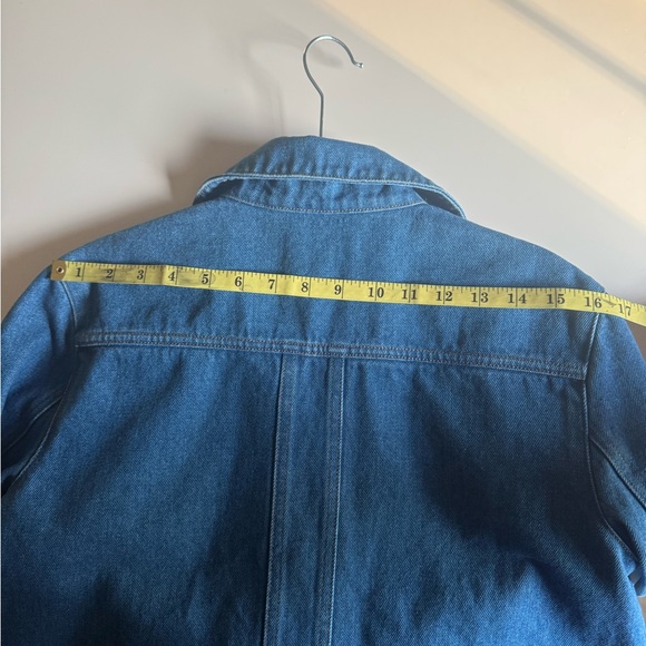 Sezane Blue Denim Will Jacket - Picture 8 of 8